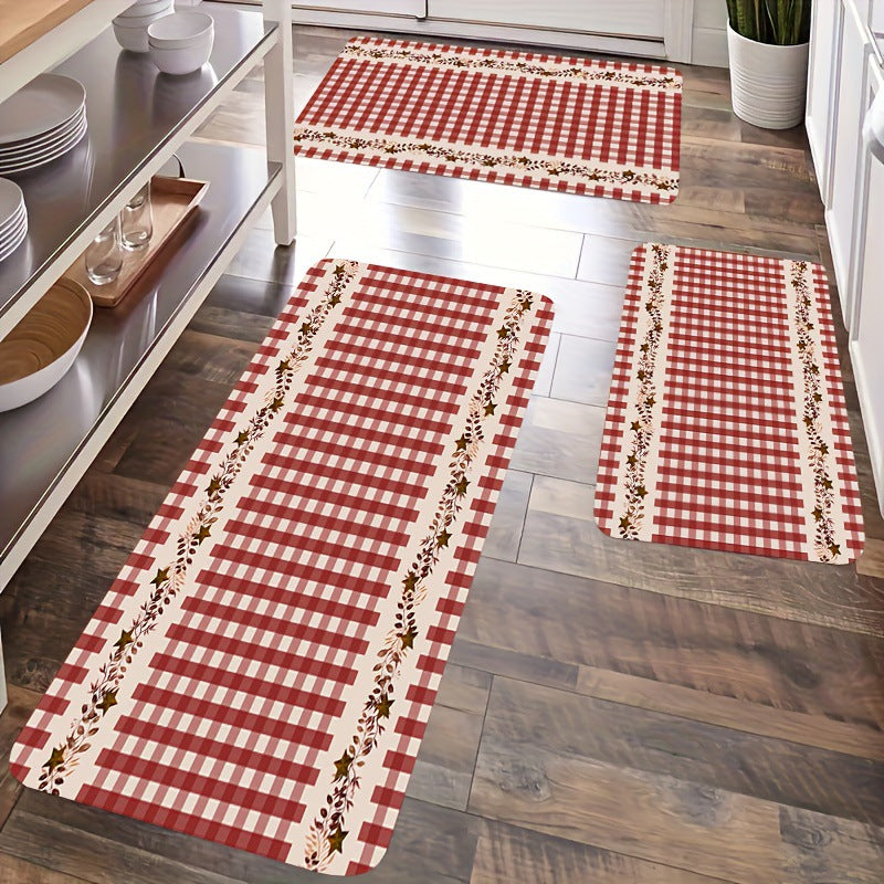 Christmas-themed long rug