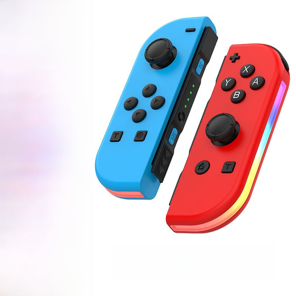 Blue and red