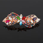 Crystal hair clip