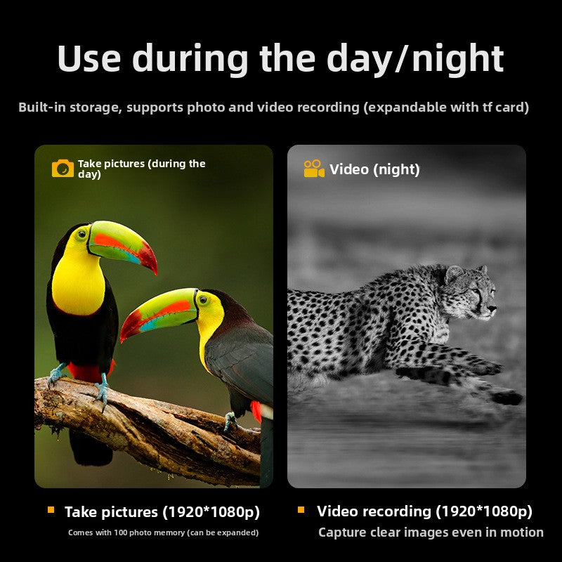4K Full Color Night Vision Binocular with Infrared