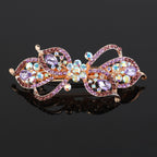 Crystal hair clip