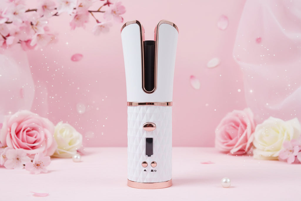 Cordless Automatic Hair Curler Iron Wireless Curling Iron