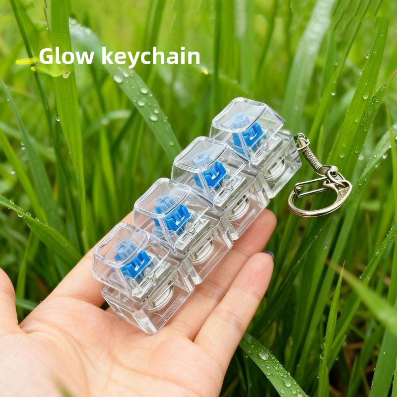 RGB Light Up Keyboard Switch Stress Relief Toy