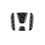 Carbon Fiber Steering Wheel Decorative Sticker