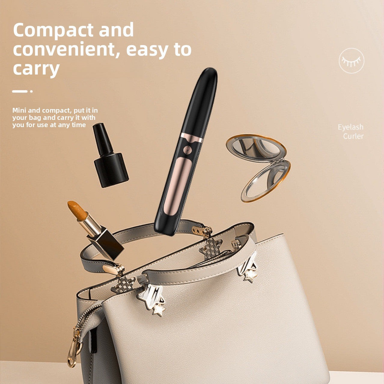 Electric Eyelash Curler with Digital Display