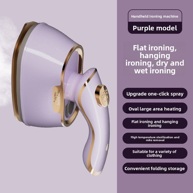 Portable Handheld Garment Steamer with Multi-Voltage Support