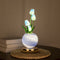 Tulip Artificial Flower Table Lamp with USB Charging