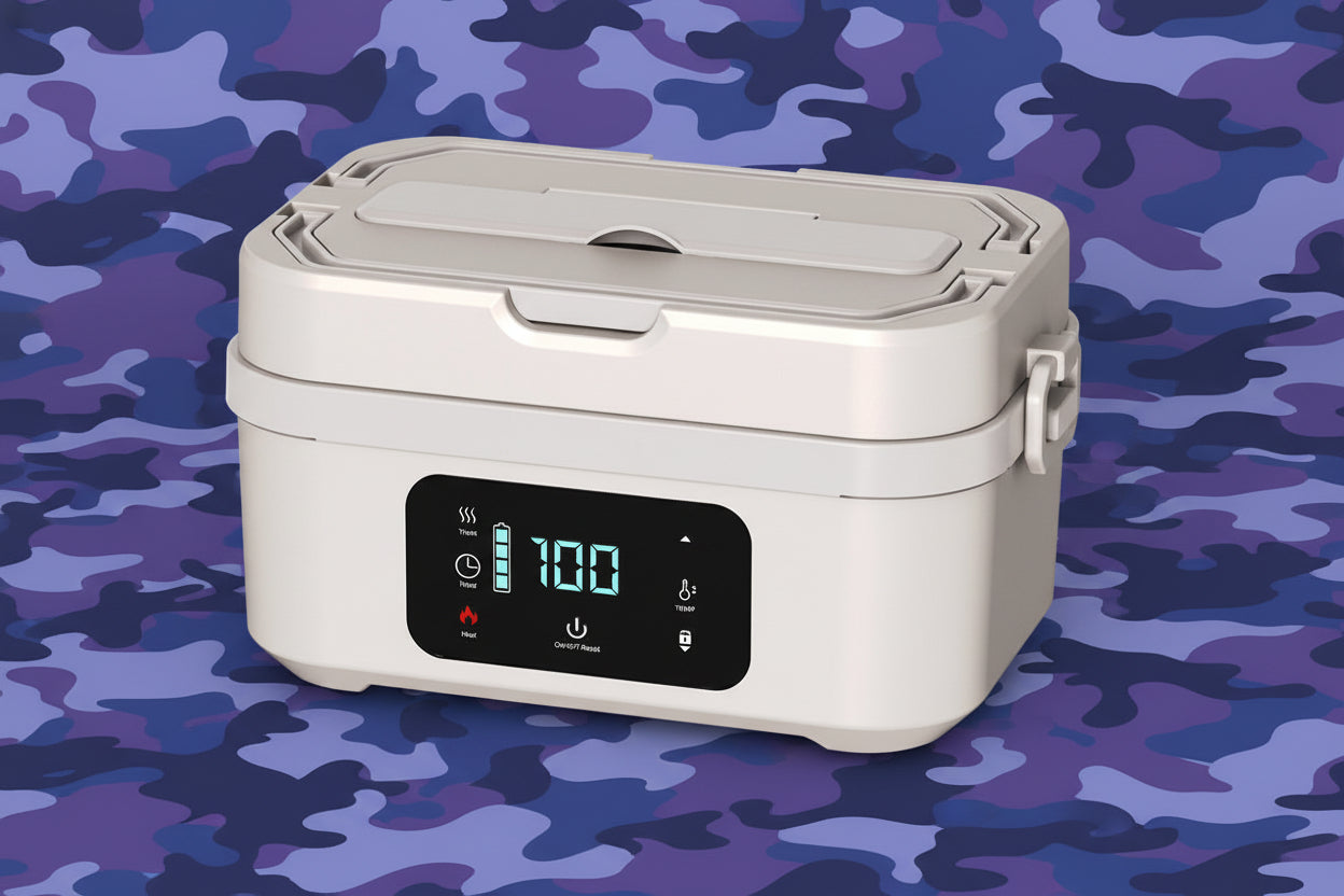 Rechargeable Electric Lunch Box with Stainless Steel Liner
