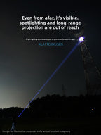 Rechargeable LED Flashlight with Adjustable Zoom