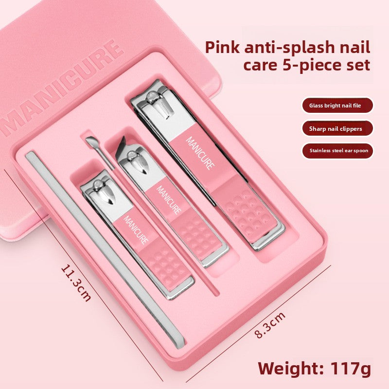 Anti-splash nail clippers are nail trimming tools