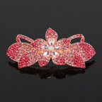 Crystal hair clip