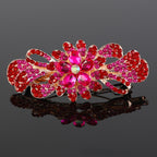 Crystal hair clip