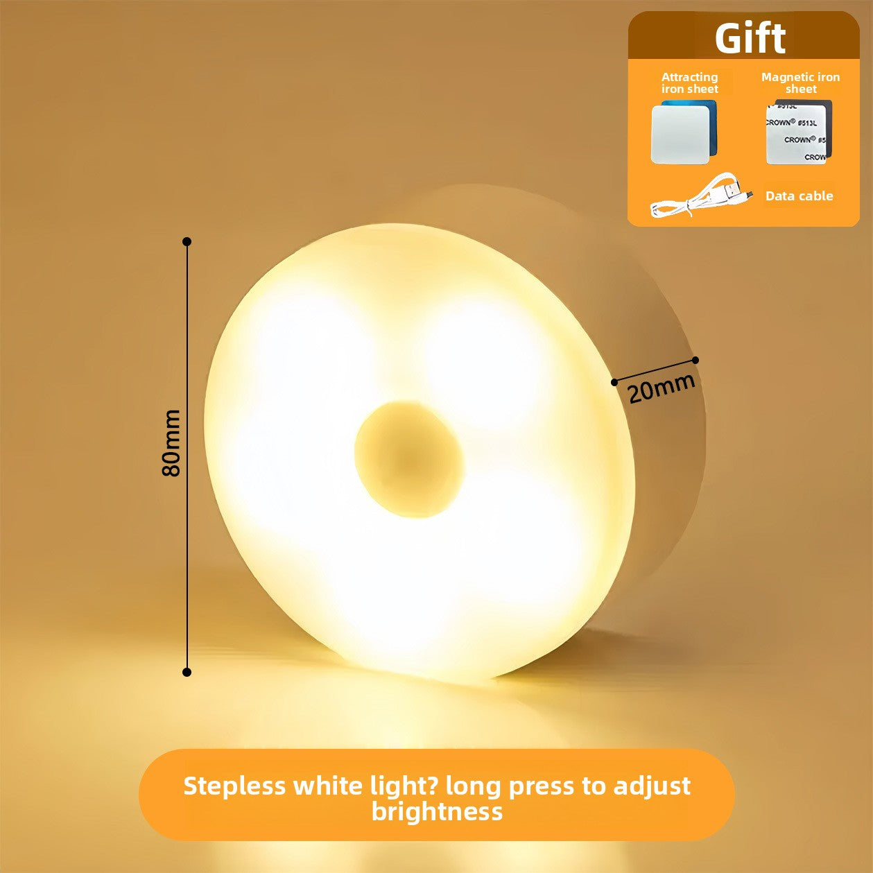 Human body sensor night light