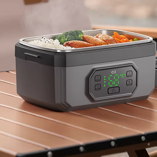 USB Electric Heating Lunch Box - Waterless Portable Meal Warmer