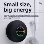 Waterproof Bluetooth Speaker with LED Light