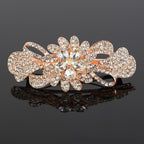 Crystal hair clip