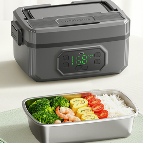 USB Electric Heating Lunch Box - Waterless Portable Meal Warmer
