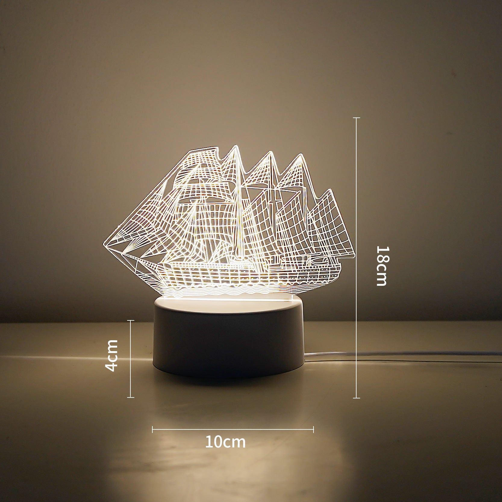 Creative LED Night Light with Gift Box