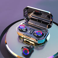 Fashion Simple Digital Display Touch Bluetooth Headset