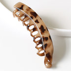 Elegant Vertical Banana Hair Clip