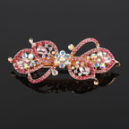 Crystal hair clip