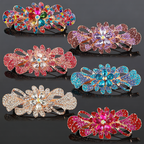 Crystal hair clip