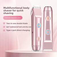 Dual Head Electric Hair Remover Shaver