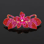 Crystal hair clip