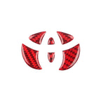 Carbon Fiber Steering Wheel Decorative Sticker