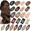 Flat Oval Hairpin Duckbill Clip