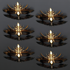 Crystal hair clip