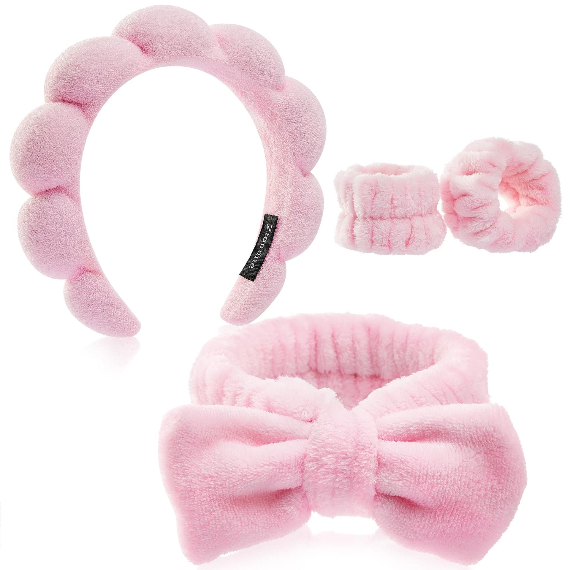 makeup and skin care headband