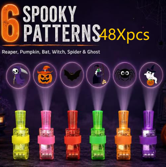 LED glowing ring for Halloween projection light