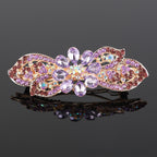 Crystal hair clip