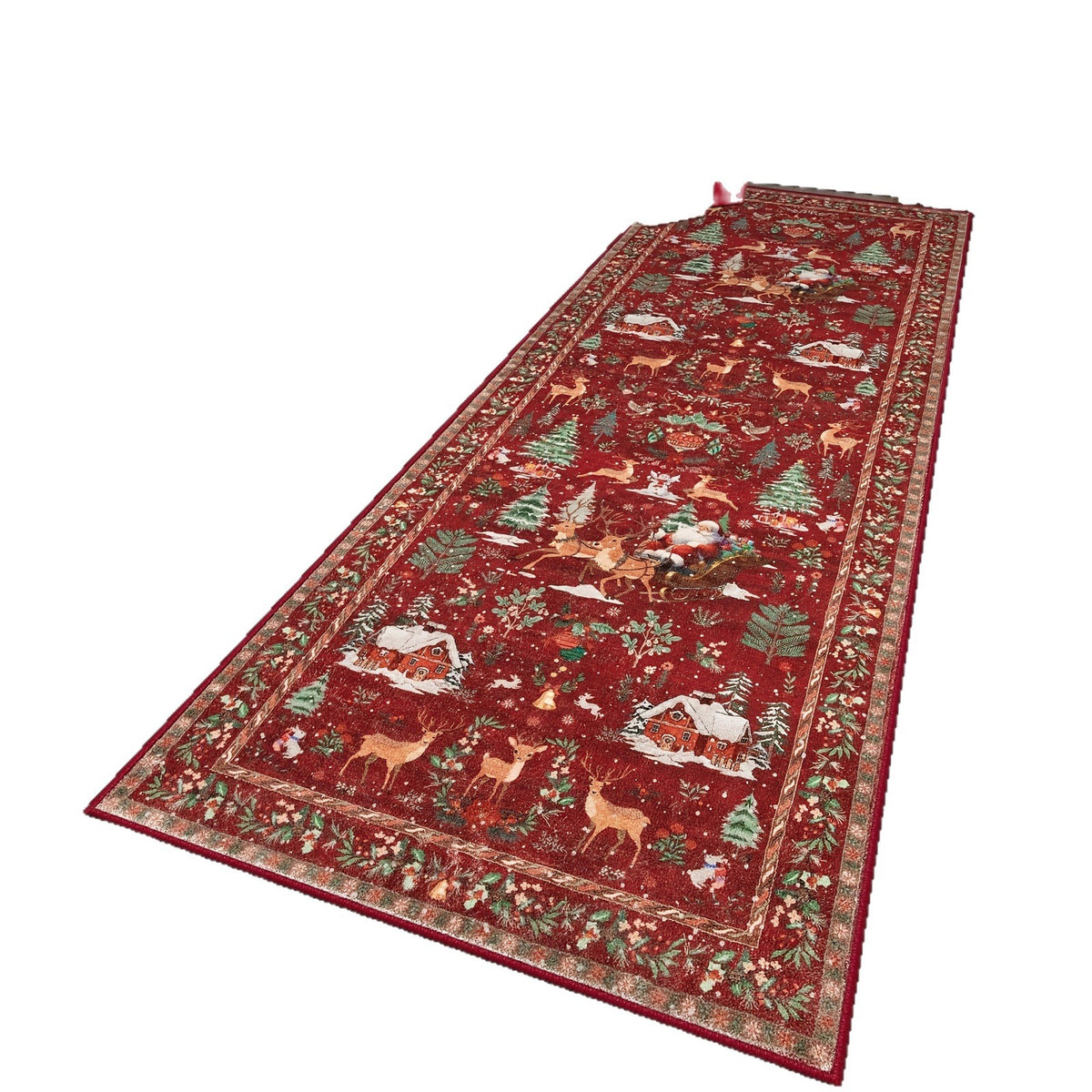 Christmas-themed long rug