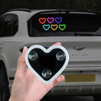 Solar Heart Car Interior Ambient Light