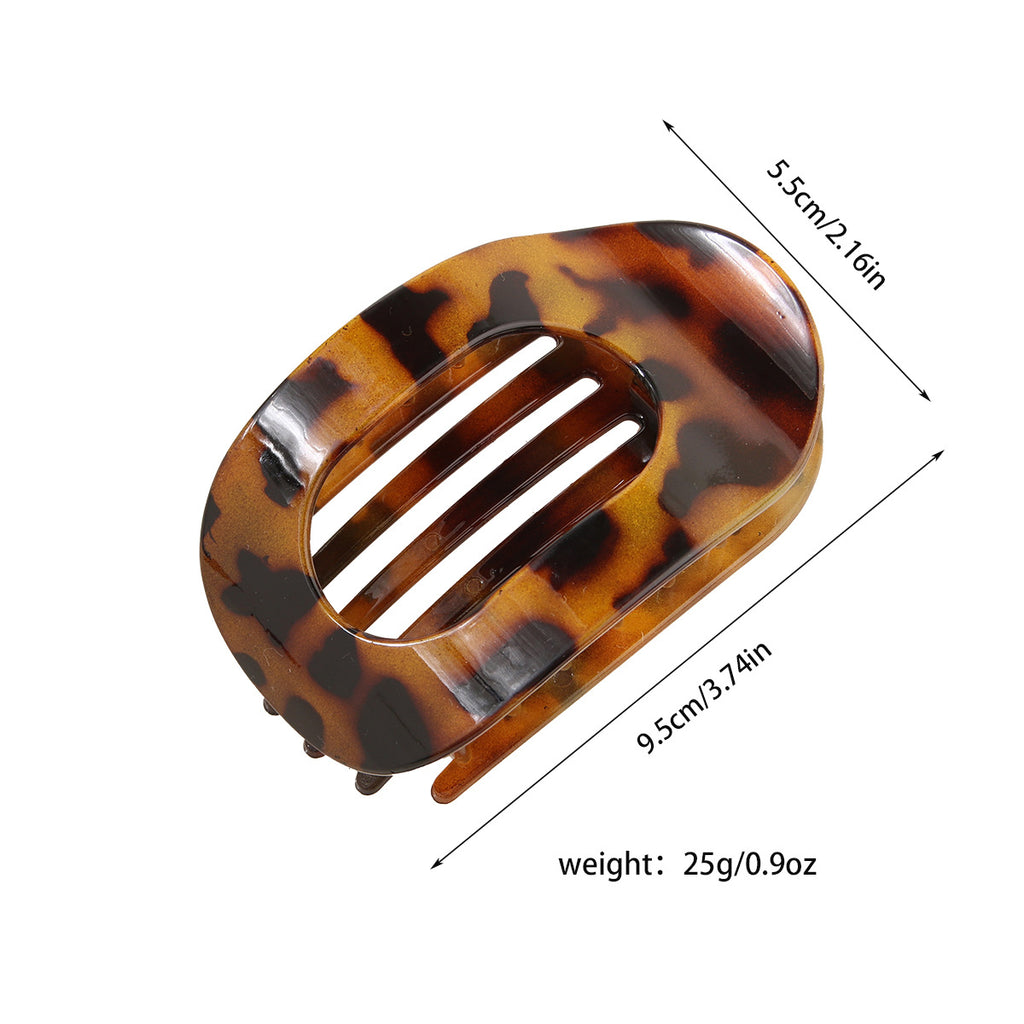 Flat Oval Hairpin Duckbill Clip