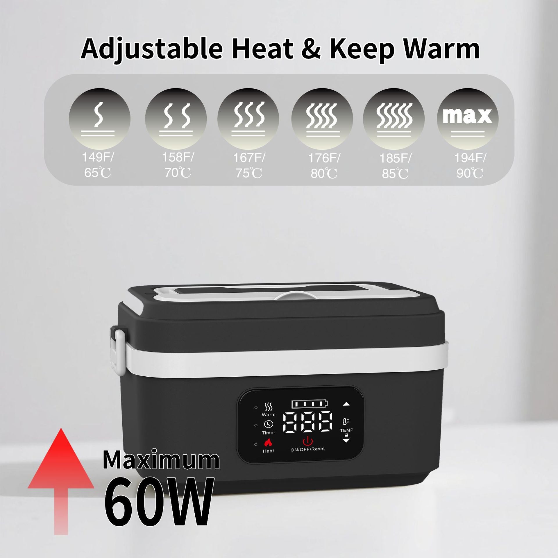 Portable USB Heating Lunch Box