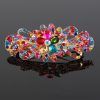 Crystal hair clip