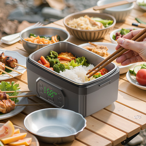 USB Electric Heating Lunch Box - Waterless Portable Meal Warmer