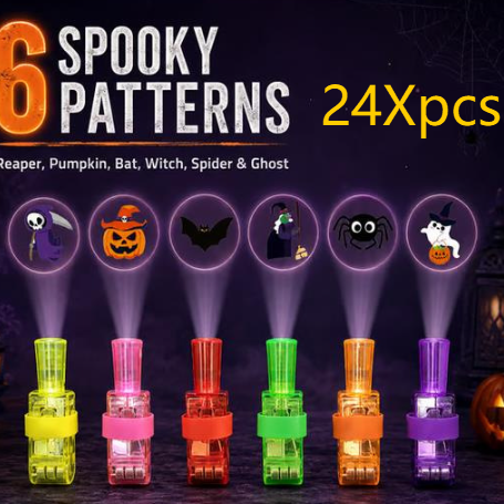LED glowing ring for Halloween projection light