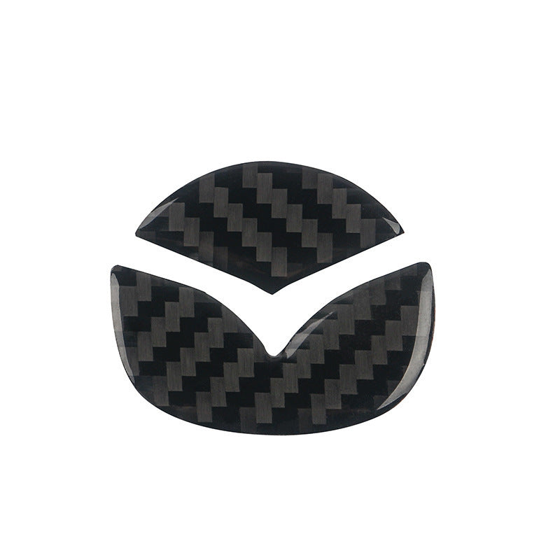 Carbon Fiber Steering Wheel Decorative Sticker