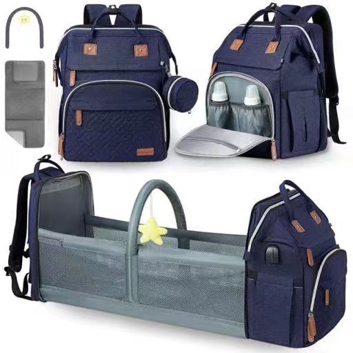 Foldable Anti Mosquito Mommy Baby Backpack