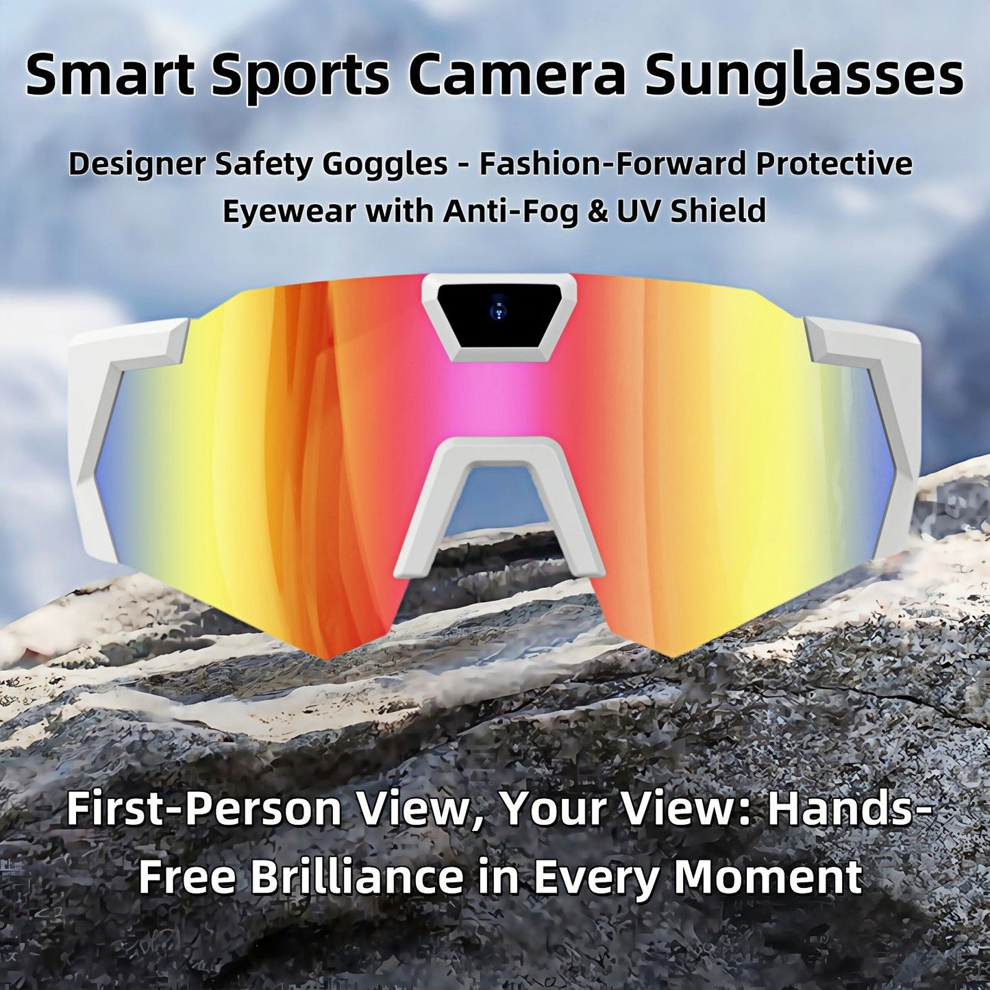 AI Smart Audio Sunglasses with HD Camera