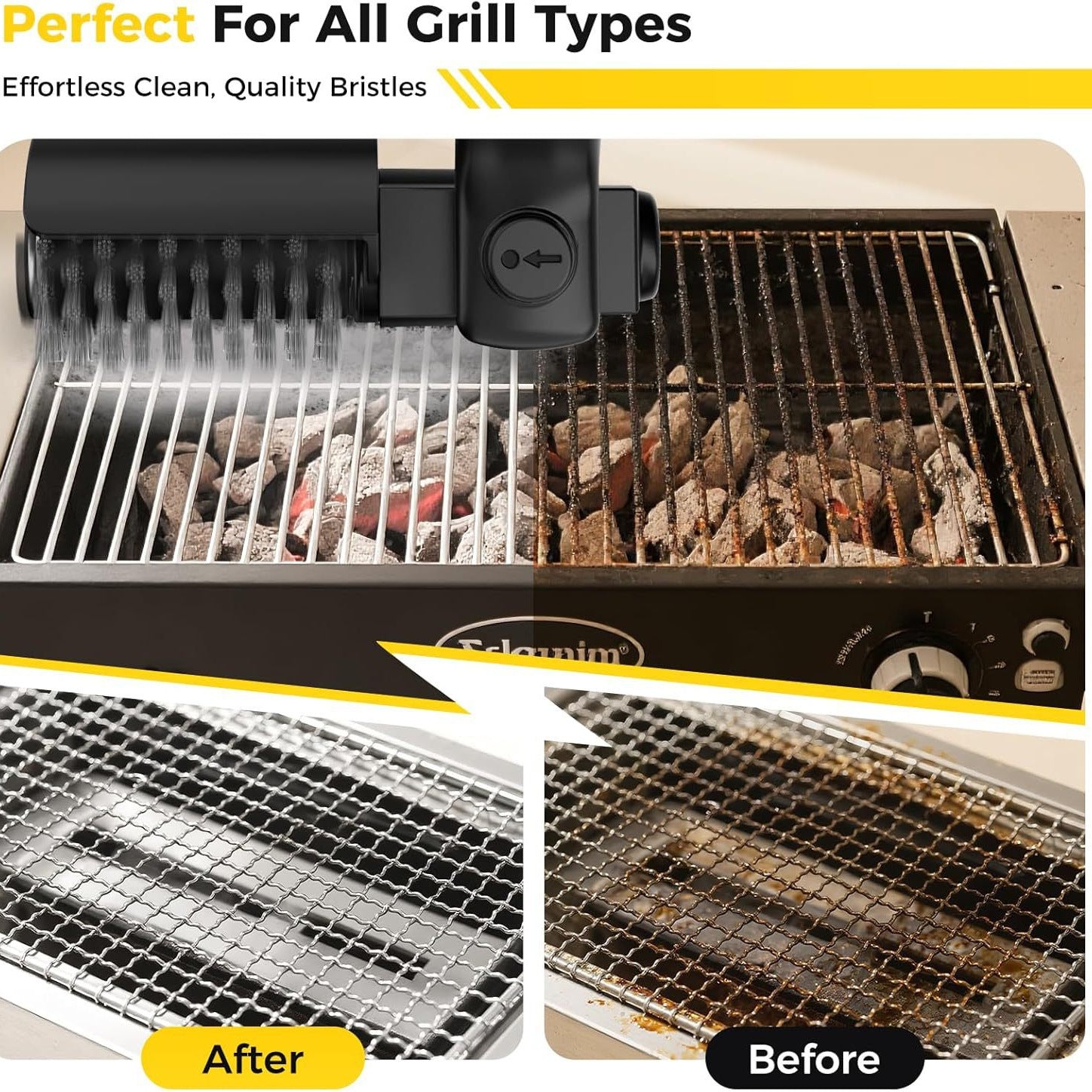 Electric BBQ Cleaning Brush