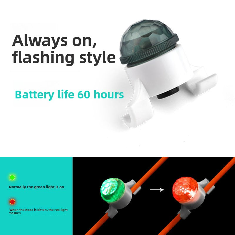Automatic Fishing Rod Alarm with Light for Night Fishing
