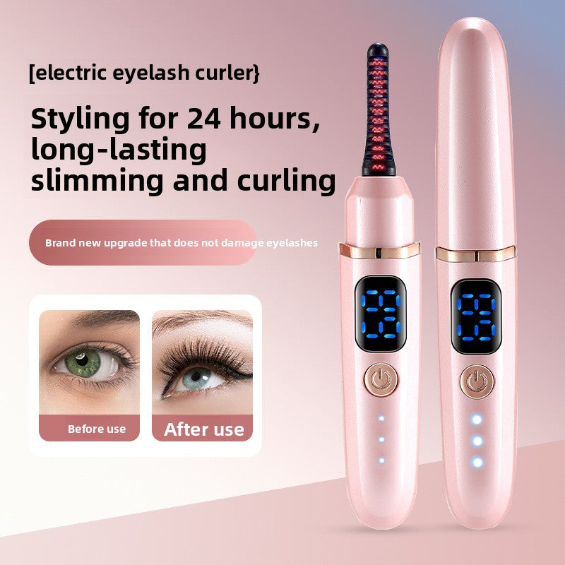 Electric Eyelash Curler - Long-Lasting Heated Curl