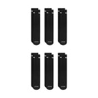 Nike Dri-Fit 6-Pack Cushioned Crew Socks - Black