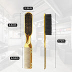 Double-Sided Beard Brush & Beard Comb Barber Brush for Grooming.