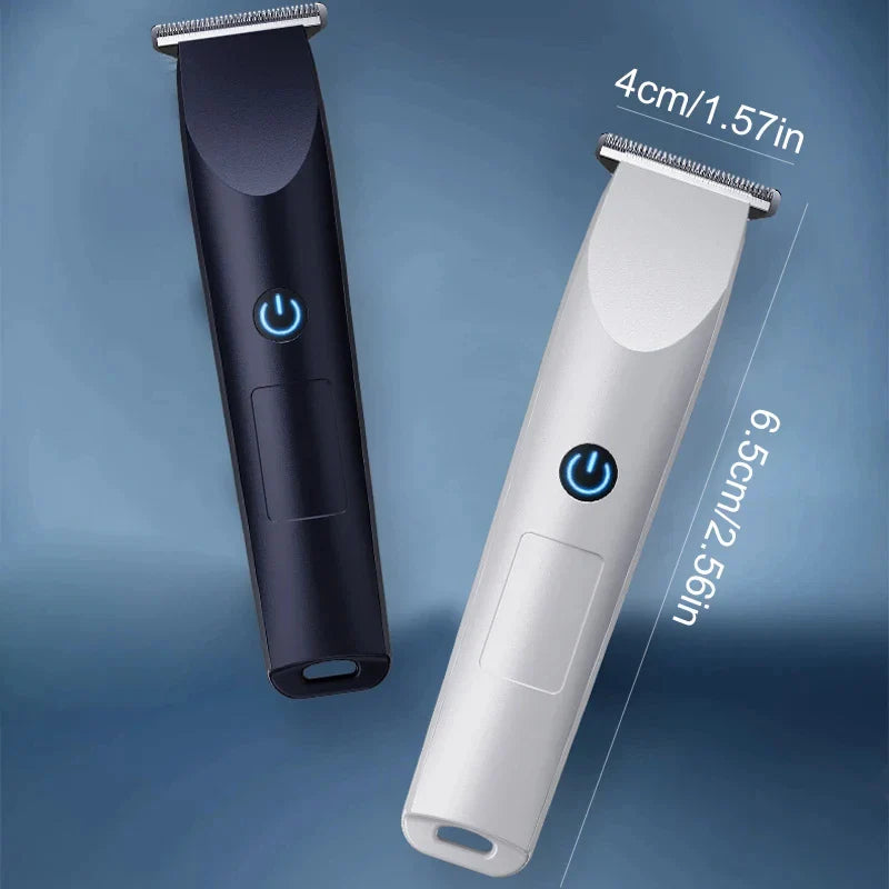USB Rechargeable Cordless Hair Clipper and Beard Trimmer with Adjustable Cutter Head for Men
